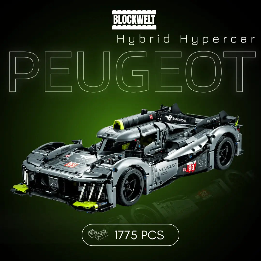 9X8 Le Mans Hybrid Hypercar (1,775 Pieces)