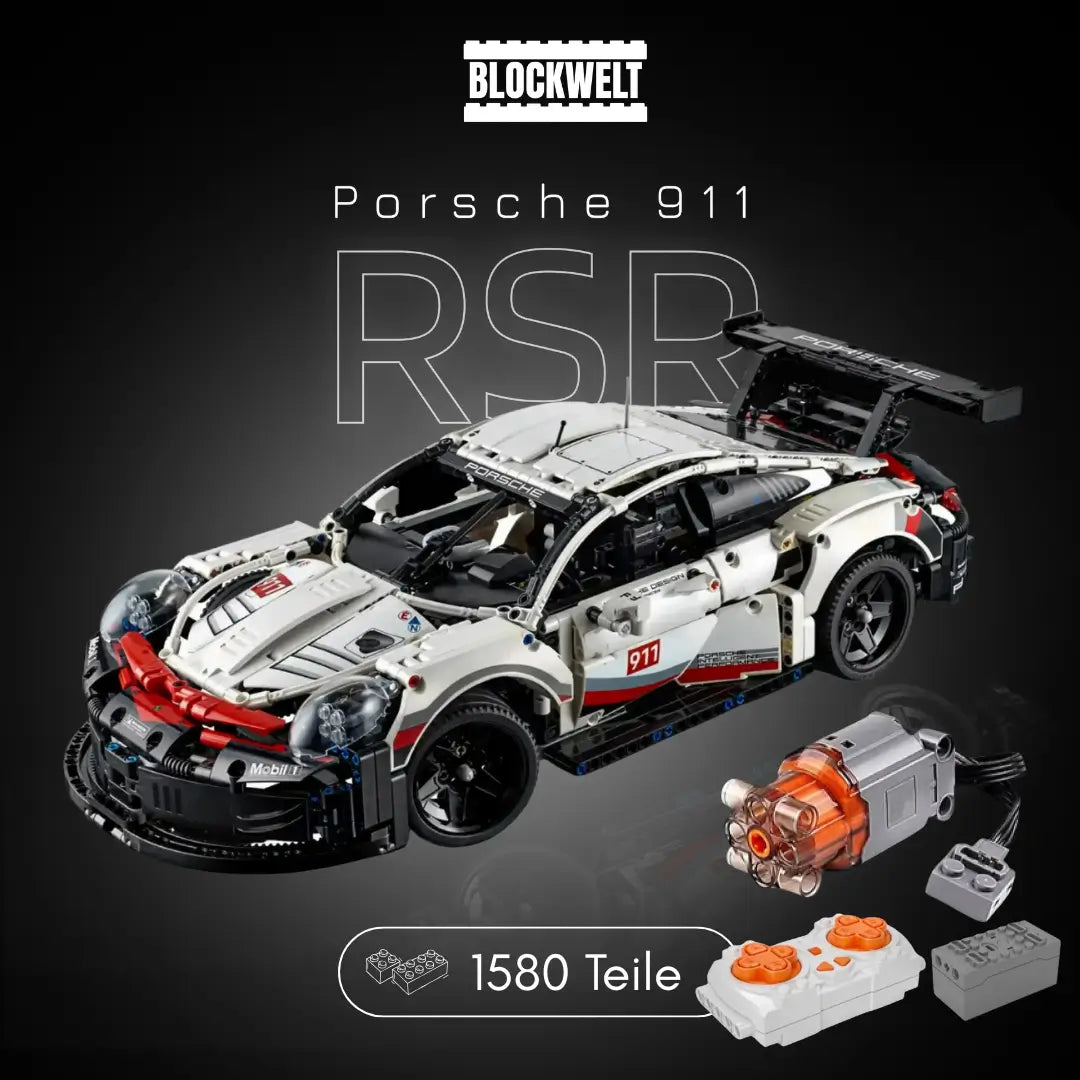 911 RSR (1,580 Pieces) + Motor &amp; Remote Control Kit